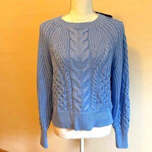 NWT Banana Republic Cotton Sweater Blue